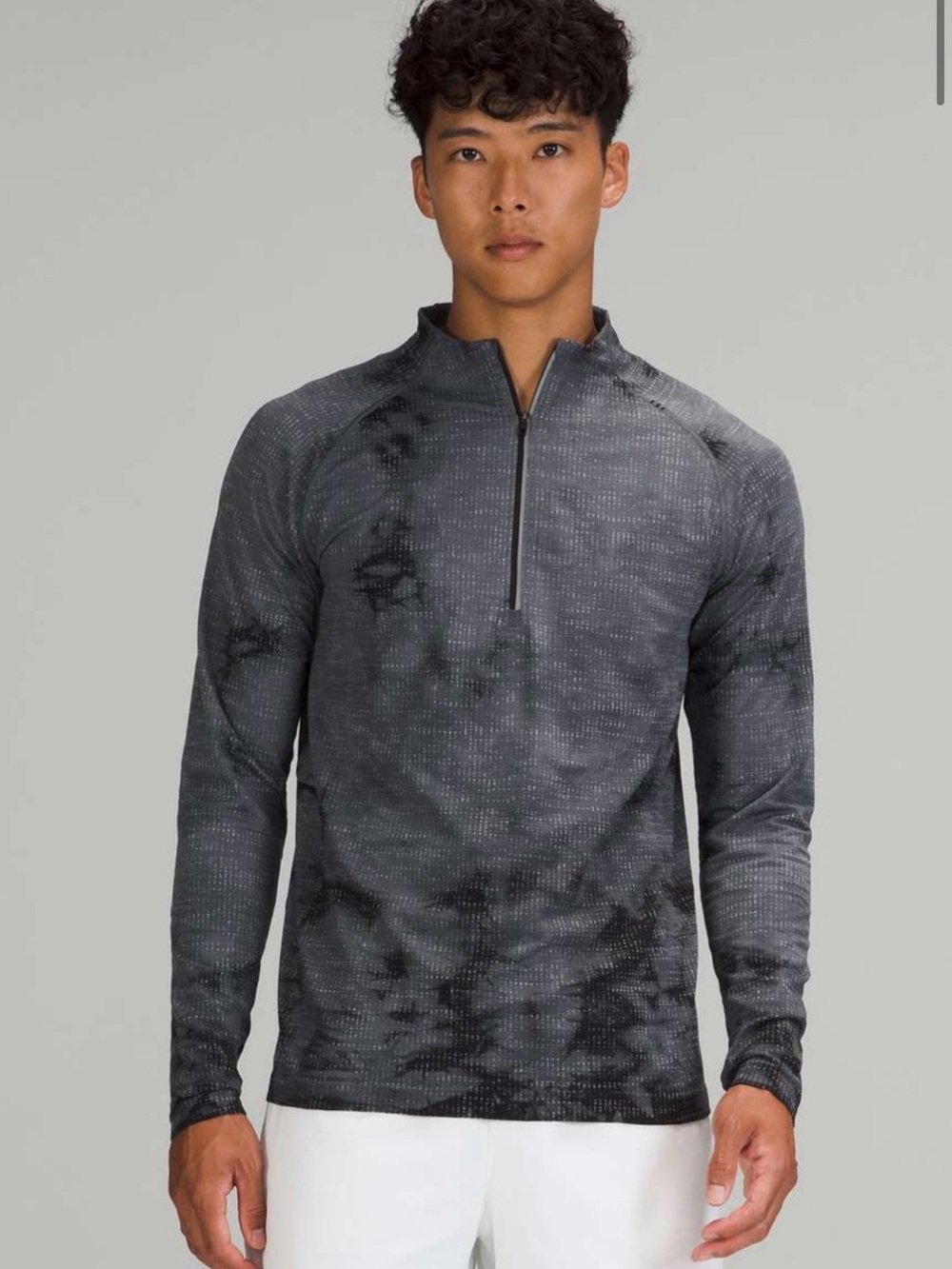 Mens Lululemon Metal Vent Tech 1/2 Zip  Size Medium